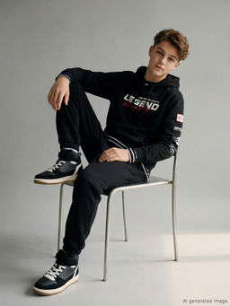 Kap??onlu Erkek ?ocuk E?ofman Tak?m