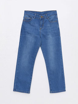 Basic Pamuklu Erkek ?ocuk Jean Pantolon