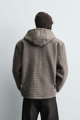 HORSE PRINT HOODIE JACKET - Zara фото 5