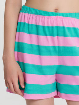 Комплект домашний для девочек в полоску - Mark formelle фото 8