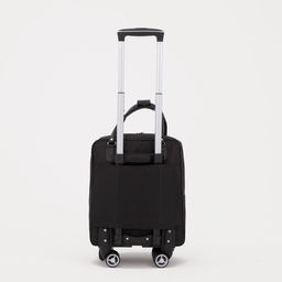 Сумка дорожная 18" на 4 колёсах, отдел на молнии, 4 наружных кармана, чёрная