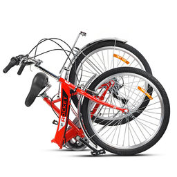 Велосипед 24" Rocket City Fold S 24, цвет красный, размер 16"