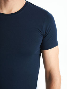 Bisiklet Yaka K?sa Kollu Erkek Ti??rt - Waikiki фото 5