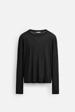 LIMITED EDITION LYOCELL T-SHIRT - Zara фото 6