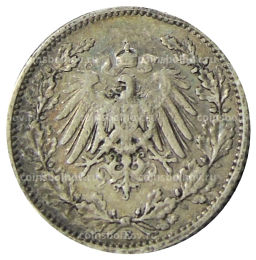 1/2 марки 1906 года E Германия