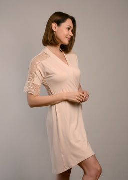 Халат НЮАНС (бежевый №24) - Ивановская трикотажная компания фото 2