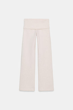 TROUSERS WITH TURN-UP WAIST - Zara фото 7