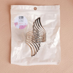 Подхват для штор Крылья, d = 6 10 см, цвет серебряный - Simaland фото 2