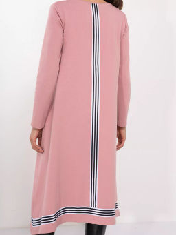 Платье с тесьмой по низу 92% хлопок, 8% эластан - Tantino фото 18