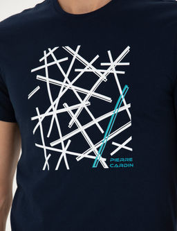 Lacivert Slim Fit Ti__rt