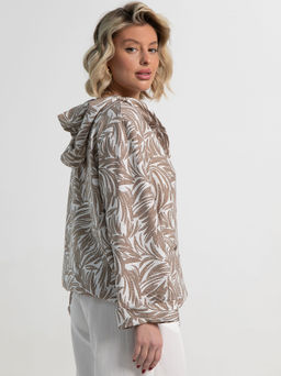 Пыльник Летний день (бело-коричневый) Б15152-8М - Lt collection фото 3