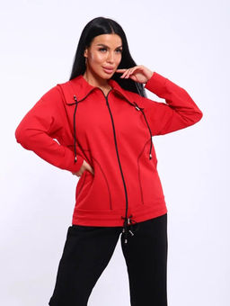 Костюм Натали 19131 кофта и брюки из футера  фото 11