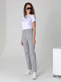 25241 Брюки серый - Dizzyway фото 2