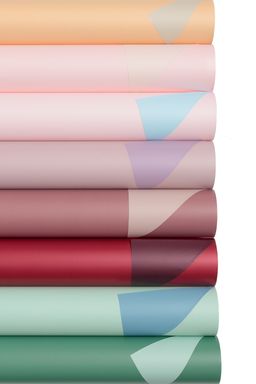 Пленка двусторонняя для цветов в рулоне 58 см*10 м (SF-7058) аквамариновый/голубой №134 - Больше подарков фото 2