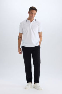 Regular Fit Normal Kesim Yazl?k Pamuklu Jogger Pantolon