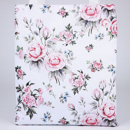 Сумка шопер Розы, 35х0.5х40 см, отд без молнии, без подклада, белая - Nazamok фото 6