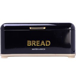 40558 Хлебница с крышкой 35х23,5х12,5см металл MB (х4) - Mayer&boch фото 2