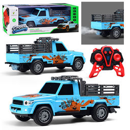 Машина "Фермер" р/у, с дымом, 27 MHz, в коробке