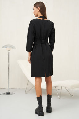 Платье 4320 черное - Fantazia mod фото 2