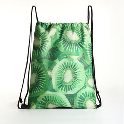 Мешок для обуви Киви, 32*0,5*40 см, отд на шнурке, зеленый