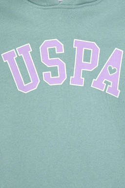 K_z _ocuk Mint Sweatshirt Sepette S_rpriz _ndirim - U.s. polo assn фото 4