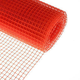 Сетка садовая, 1×10 м, ячейка ромб 15×15 мм, пластиковая, оранжевая, Greengo, в рулоне