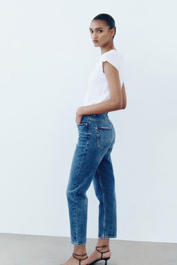 Z1975 MOM-FIT HIGH-WAIST JEANS - Zara фото 3