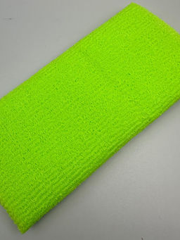 Bath Towel Мочалка-полотенце для душа с пилинг-эффектом / Nylon Long Exfoliating Towel, жесткая, зелёный