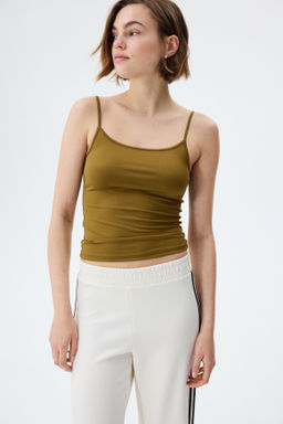 Top de punto con tirantes finos - H&m фото 5