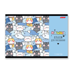 Светоч 8АЛСК4_1_3_9 Альбом для рисования 100 г/м2 A4 29 х 20.5 см 20 шт. на скобе 8 л. 000683 От улыбки