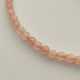 Бусы из Розового кварца с Аметистом 39 см +