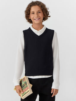 Поло для мальчиков белое - Mark formelle фото 7