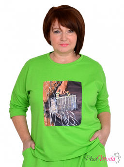 Туника Модель №883 размеры 44-84 - Plusmoda фото 7