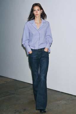 JEANS ZW COLLECTION BOOTCUT LOW-RISE - Zara фото 10
