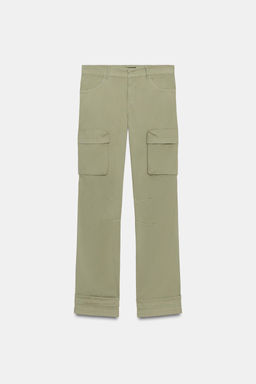 STRAIGHT-LEG CARGO TROUSERS - Zara фото 9
