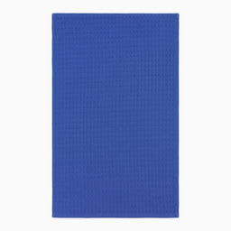 Набор кухонных полотенец Доляна, цвет электрик, 35х60см-2шт, 100% хл, вафля, 220 гр/м2  фото 2