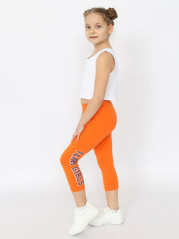 CRB wear/CSKG 70485-29-408 Бриджи для девочки,оранжевый/Ex.Cherubino  фото 4