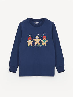 Bisiklet Yaka Y?lba?? Temal? Uzun Kollu Erkek ?ocuk Pijama Tak?m? - Waikiki фото 2