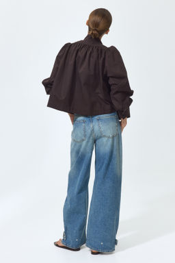 Barrel High Waist Jeans - H&m фото 5