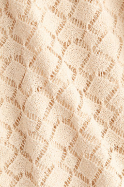 Vestido efecto crochet con cuello fular - H&m фото 6