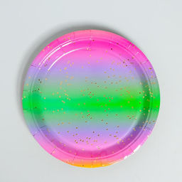 Одноразовая посуда «С днём рождения», единорог