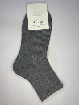 BK602 Носки, 1 пара СЕРЫЙ