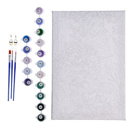 Картина по номерам на холсте с подрамником «Гортензии», 20×30 см