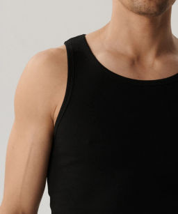 ATLANTIC BMV-046 Майка Basic черный фото 4