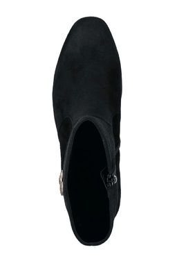 Замшевые полусапожки GABOR, черные  фото 4