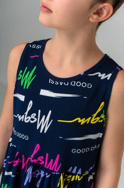 Летнее платье из бамбука для девочки Happyfox