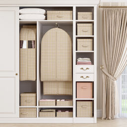 Набор кофров д/хран. с молн. 3шт., 40*30*25см, 30*28*15см, 30*15*15см, LONDON BEIGE, шт - Valiant фото 7