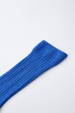 LONG RIBBED SOCKS - Zara фото 7