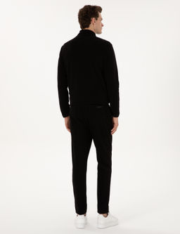 Siyah Slim Fit Polar E_ofman Alt_ - Pierre cardin фото 4