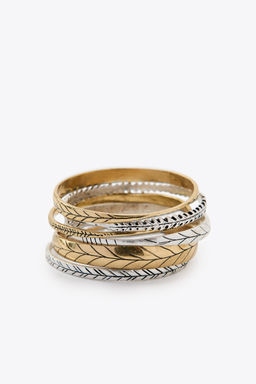 PACK OF COMBINED RIGID BANGLES - Zara фото 2